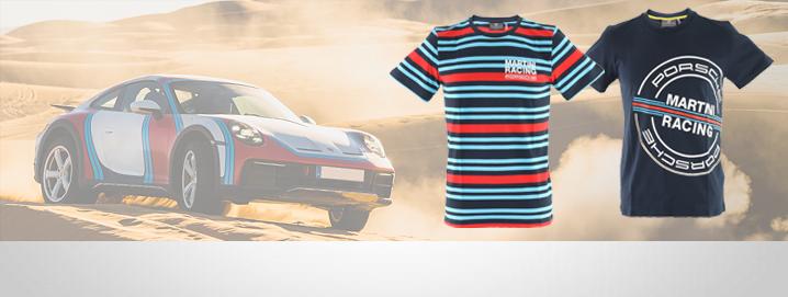 Collection de course Porsche 
Martini Collection printemps 2023 disponible dès maintenant